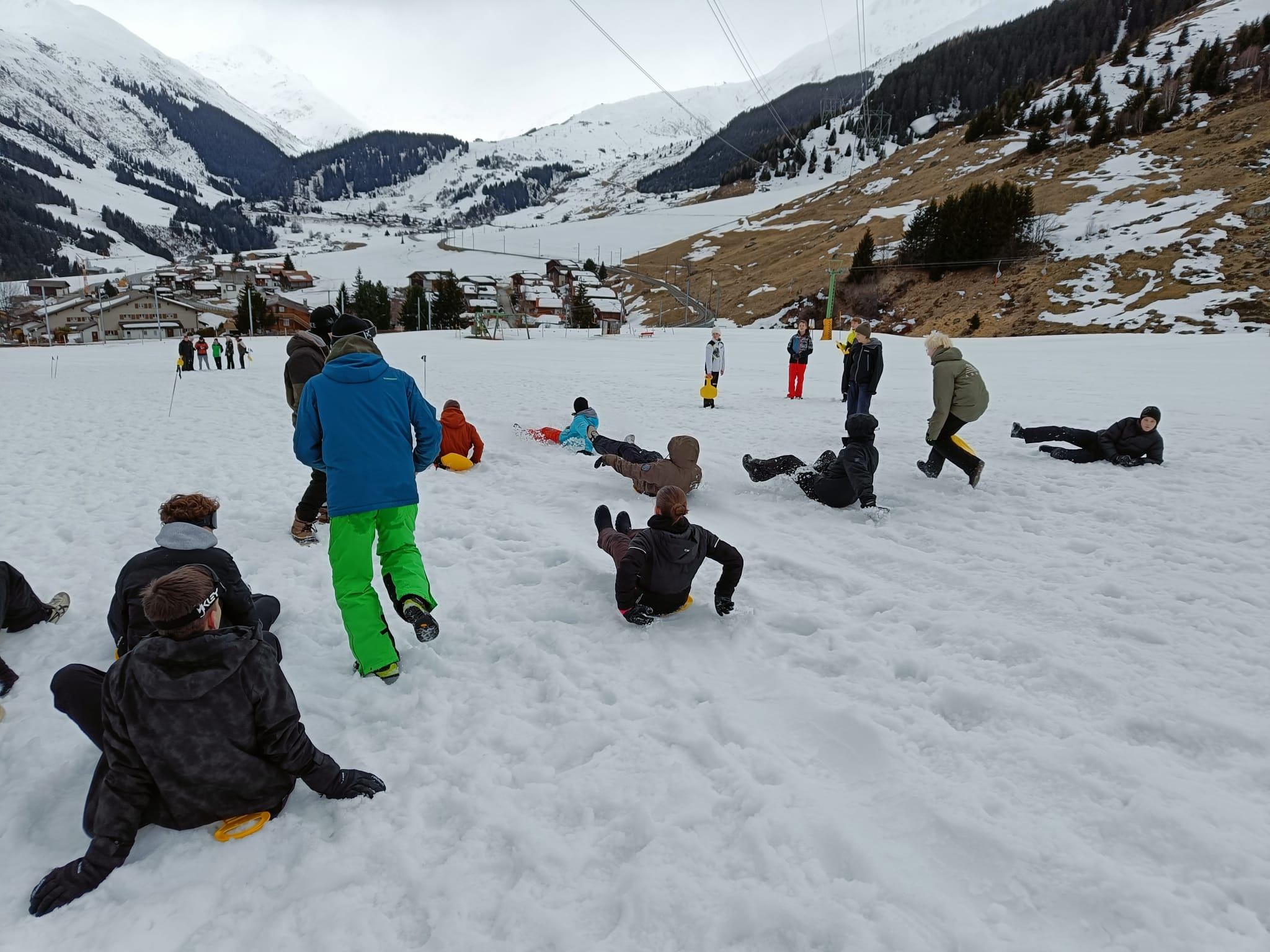 snow camp rodeln